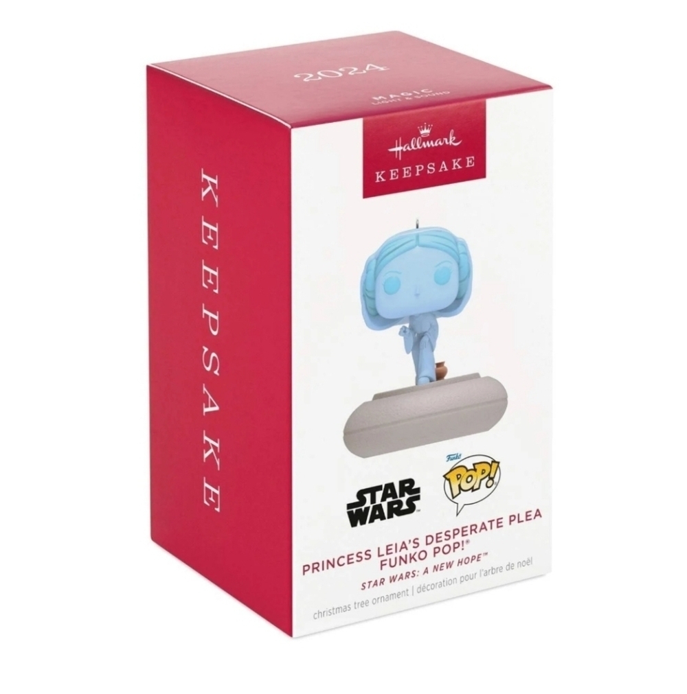Hallmark Star Wars: A New Hope Princess Leia's Desperate Plea Funko POP!